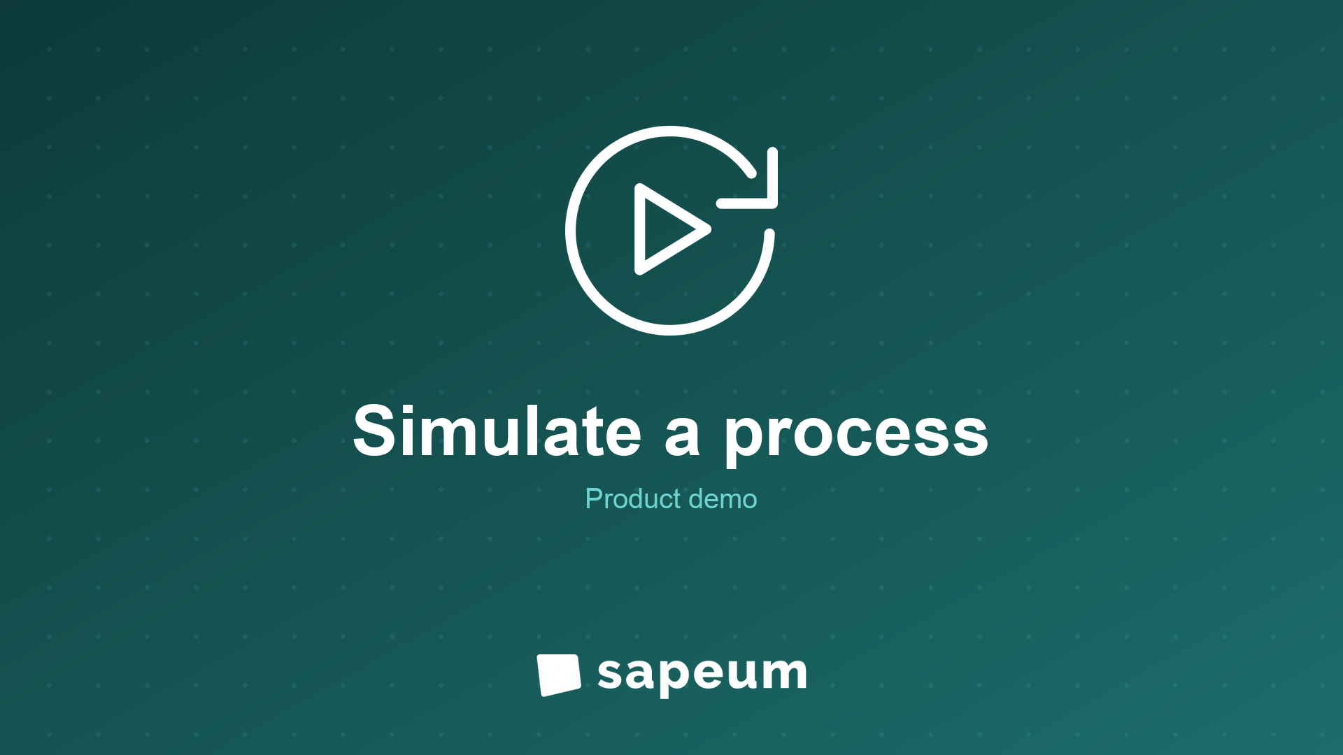 Watch a batch of simulations run from a plain-words scenario, then replayed and measured